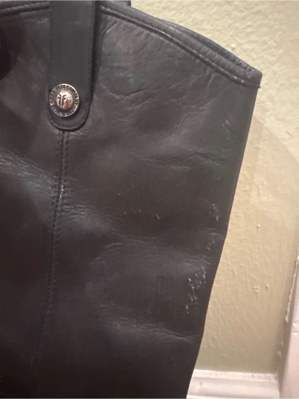 Frye Black Leather boots